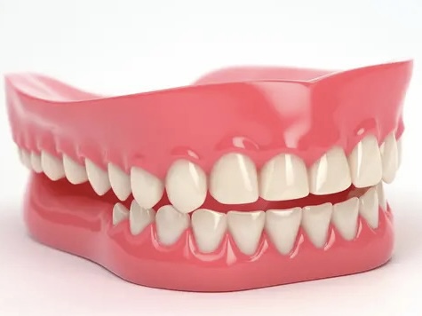 麻坡 Sunrise Dental 活动假牙服务示意图